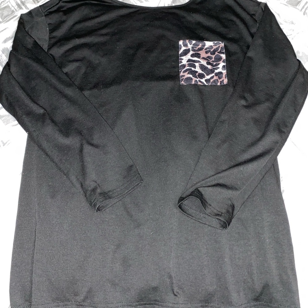 Keyhole Cross Back Spliced Top